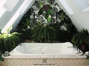 Tapeta Tropikalne liście - WALLCOLORS - zdjęcie od wallcolors