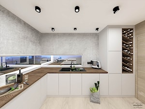 Kuchnia minimalistyczna - nowoczesna - zdjęcie od D2 Studio