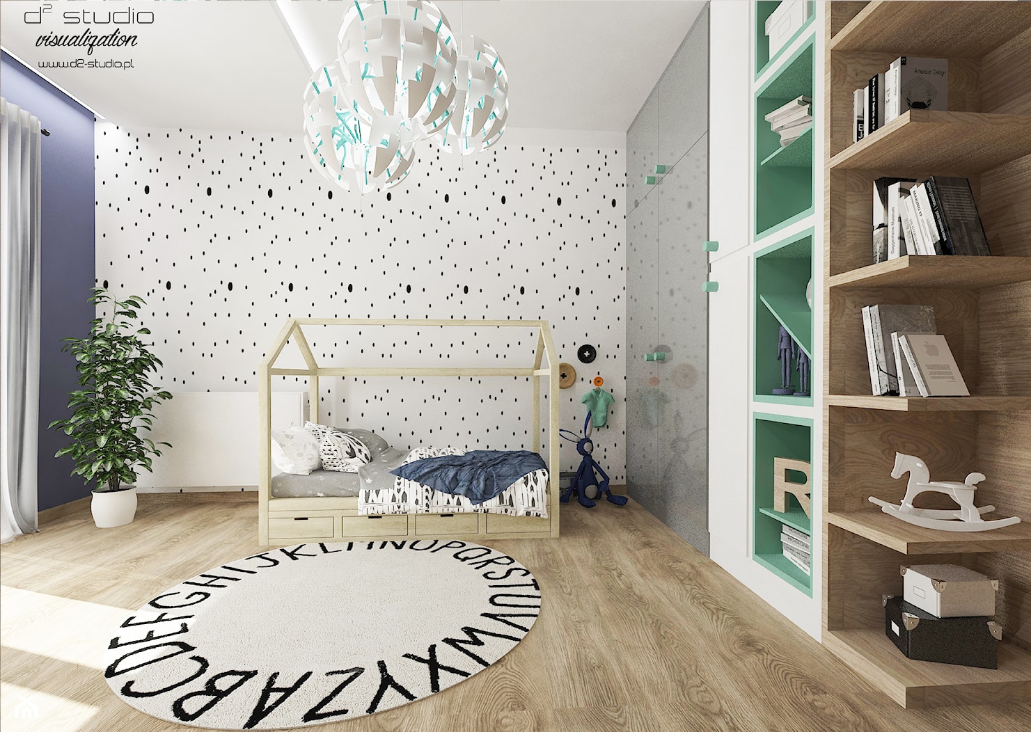 Pokój dla chłopca - zdjęcie od D2 Studio - Homebook