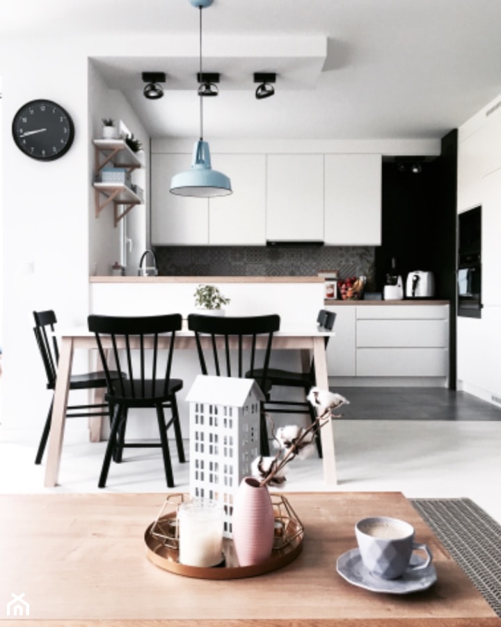 Salon z kuchnią - zdjęcie od Paulina Rygiert - Homebook