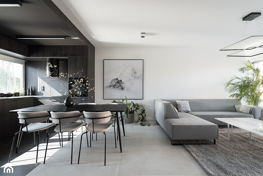 Villa Antoninek SW10 - Salon, styl minimalistyczny - zdjęcie od ENDE marcin lewandowicz