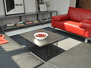 middleloft czarny - Salon, styl industrialny - zdjęcie od ENDE marcin lewandowicz