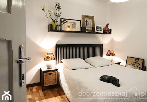 dom pod Poznaniem - Mała szara sypialnia, styl tradycyjny - zdjęcie od ENDE marcin lewandowicz