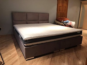 Łóżko New-Design Quaddro Plus + Hilding Salsa 200x220 - zdjęcie od Centrum Sypialni - materace i łóżka