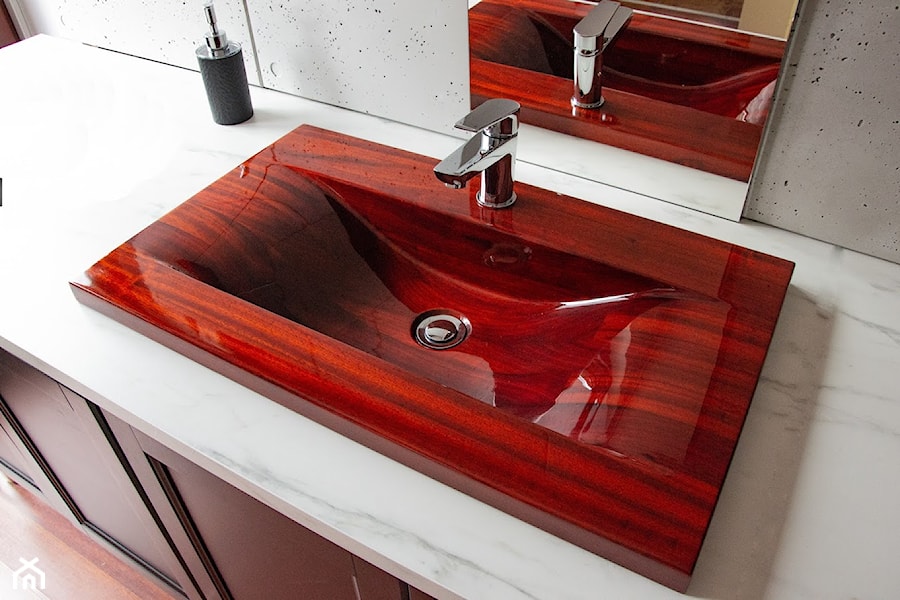 IMOLA - umywalka z drewna - zdjęcie od Ambivalent Design - umywalki z drewna