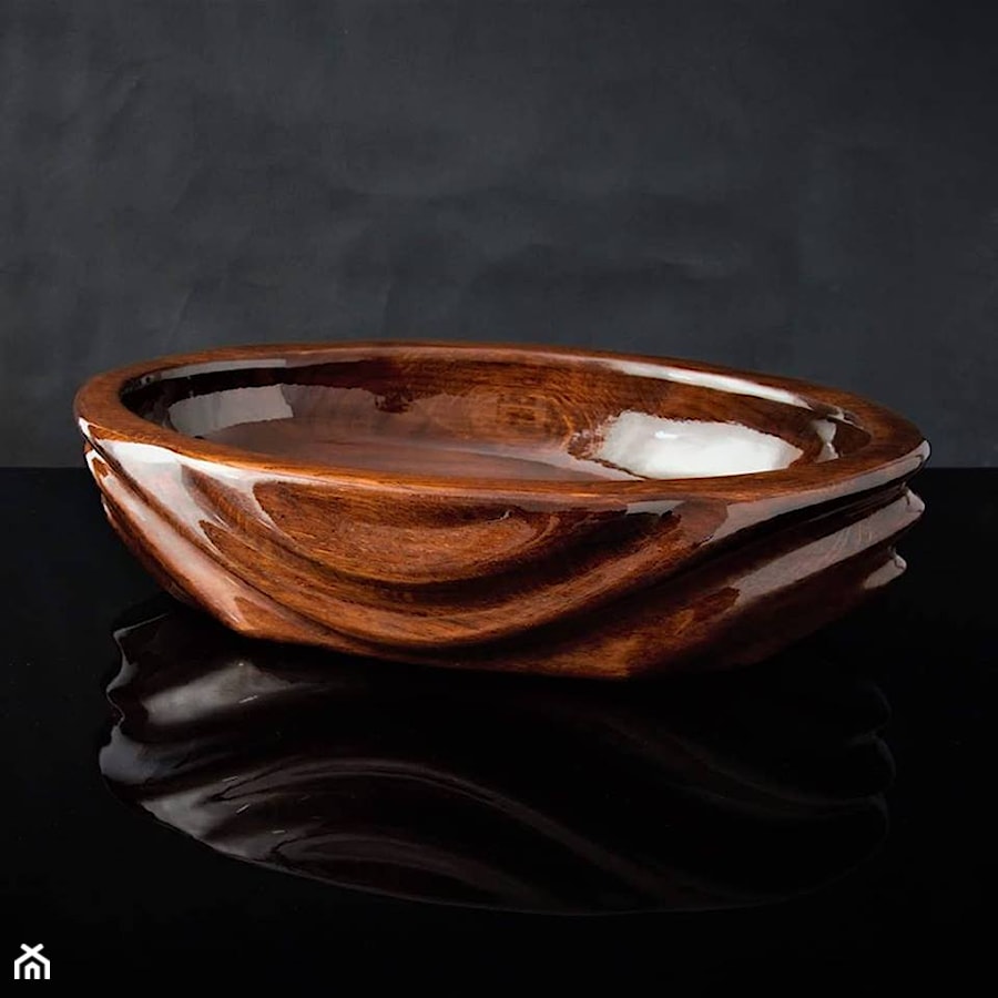 Umywalka z drewna ROKO - zdjęcie od Ambivalent Design - umywalki z drewna