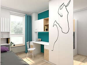 Pokój dla miłośniczki koni - zdjęcie od wnetrzewdomu