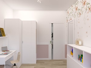Biało-różowy pokój dla małej dziewczynki - zdjęcie od wnetrzewdomu