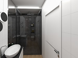 mała łazienka w stylu industrialnym - Łazienka, styl industrialny - zdjęcie od wnetrzewdomu