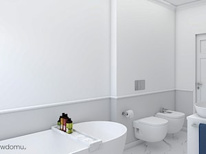 Łazienka w stylu new hampton - Łazienka - zdjęcie od wnetrzewdomu