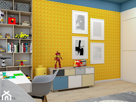 Aranżacje wnętrz - Pokój dziecka: Kolorowy pokój dla fana Lego - wnetrzewdomu. Przeglądaj, dodawaj i zapisuj najlepsze zdjęcia, pomysły i inspiracje designerskie. W bazie mamy już prawie milion fotografii!