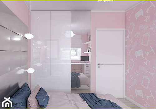 Pokój dla dziewczynki cały na różowo - zdjęcie od wnetrzewdomu