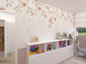 Biało-różowy pokój dla małej dziewczynki - zdjęcie od wnetrzewdomu