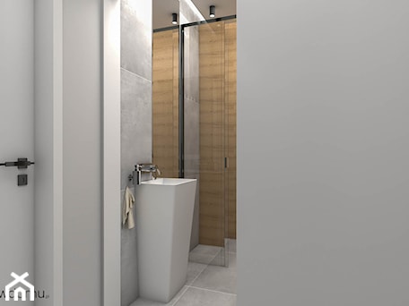 Aranżacje wnętrz - Łazienka: 2,5-metrowa łazienka z prysznicem - wnetrzewdomu. Przeglądaj, dodawaj i zapisuj najlepsze zdjęcia, pomysły i inspiracje designerskie. W bazie mamy już prawie milion fotografii!