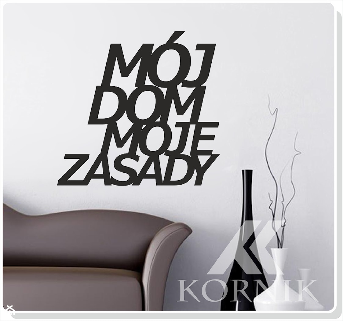 napisz na ścianę - zdjęcie od Sklep Kornik Design - Homebook