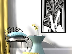 Grafika 3D - Sypialnia, styl nowoczesny - zdjęcie od Sklep Kornik Design