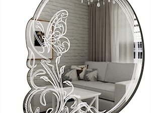 Dekoracyjne lustro akrylowe z Grawerem - zdjęcie od Sklep Kornik Design