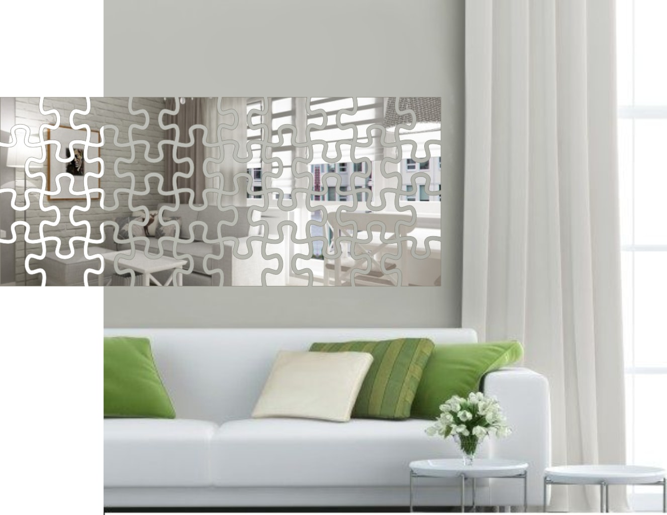 Dekoracyjne lustro akrylowe - zdjęcie od Sklep Kornik Design - Homebook