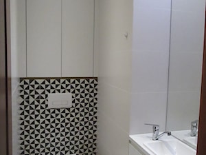 Mała łazienka - Mała łazienka, styl nowoczesny - zdjęcie od architekci tu