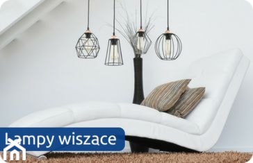 LAMPY WISZĄCE - Salon, styl nowoczesny - zdjęcie od AT OŚWIETLENIE I ELEKTRYKA WODNY PARK HANDLOWY