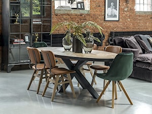 Kolekcja Modern Loft - Średnia jadalnia w salonie - zdjęcie od miloo-home