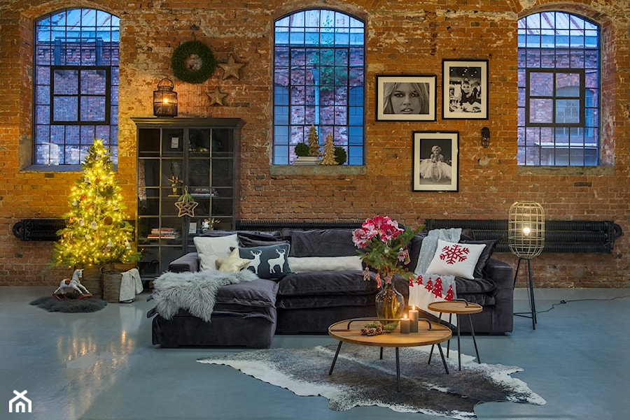 Kolekcja świąteczna Modern Loft - Mały salon - zdjęcie od miloo-home