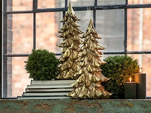 Kolekcja świąteczna Modern Loft - Mały szary salon - zdjęcie od miloo-home