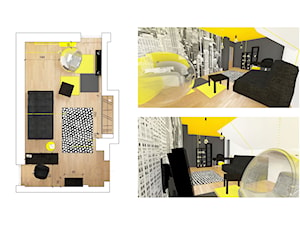 Projekty wnętrz mieszkalnych - Salon, styl nowoczesny - zdjęcie od THIS IS RENDER