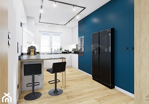 Sanok 150 m2 - Kuchnia - zdjęcie od SMOLIK I WIATROWSKA projektowanie wnętrz online