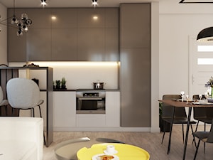 Mieszkanie w Brzozowie - Kuchnia, styl nowoczesny - zdjęcie od SMOLIK I WIATROWSKA projektowanie wnętrz online