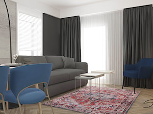 Apartamenty Grodzka Krosno - Salon, styl nowoczesny - zdjęcie od SMOLIK I WIATROWSKA projektowanie wnętrz online