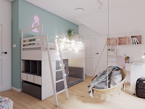 Rzeszów Dom w Kannach 60 m2 - Pokój dziecka - zdjęcie od SMOLIK I WIATROWSKA projektowanie wnętrz online