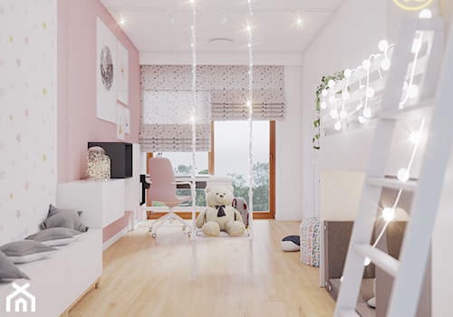 Rzeszów Dom w Kannach 60 m2 - Pokój dziecka - zdjęcie od SMOLIK I WIATROWSKA projektowanie wnętrz online