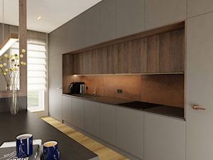 Szczepańcowa 165 m2 - Kuchnia, styl nowoczesny - zdjęcie od SMOLIK I WIATROWSKA projektowanie wnętrz online