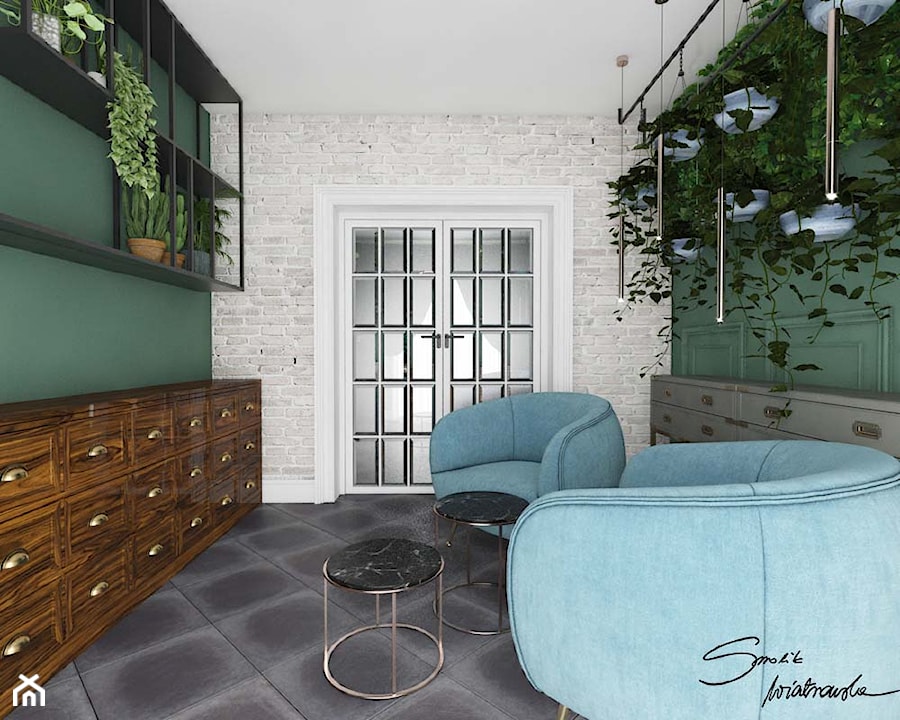 Apartamenty Krosno 3 - Ogród, styl nowoczesny - zdjęcie od SMOLIK I WIATROWSKA projektowanie wnętrz online