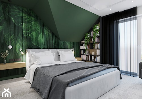 Sanok 150 m2 - Sypialnia - zdjęcie od SMOLIK I WIATROWSKA projektowanie wnętrz online