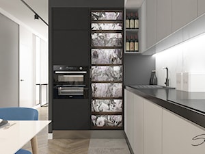 Apartamenty Grodzka Krosno - Kuchnia, styl nowoczesny - zdjęcie od SMOLIK I WIATROWSKA projektowanie wnętrz online