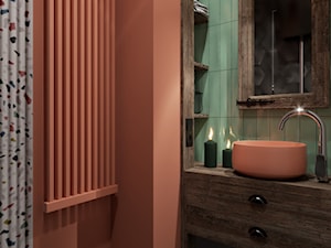 Apartamenty Krosno 3 - Łazienka, styl nowoczesny - zdjęcie od SMOLIK I WIATROWSKA projektowanie wnętrz online