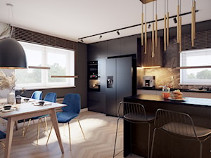 Targowiska 86,5 m2 - Kuchnia, styl nowoczesny - zdjęcie od SMOLIK I WIATROWSKA projektowanie wnętrz online