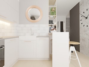 Mieszkanie w Rzeszowie - Kuchnia, styl nowoczesny - zdjęcie od SMOLIK I WIATROWSKA projektowanie wnętrz online