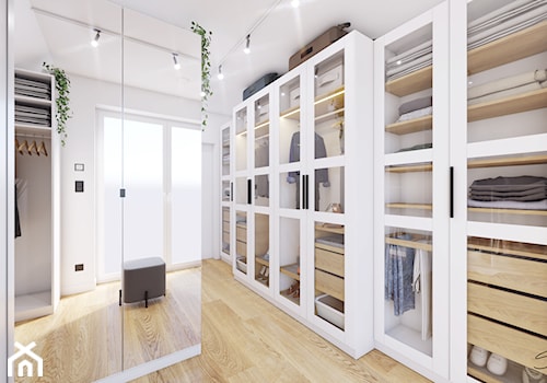 Sanok 150 m2 - Garderoba - zdjęcie od SMOLIK I WIATROWSKA projektowanie wnętrz online