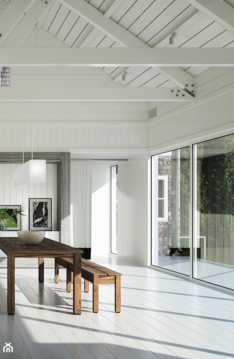 Estetyka - Jadalnia, styl minimalistyczny - zdjęcie od Vetrex – Okna i Drzwi Premium