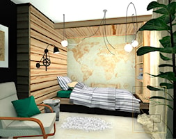 pokój w drewnie - zdjęcie od Strefa Projektów Maja Bakalarz - Homebook