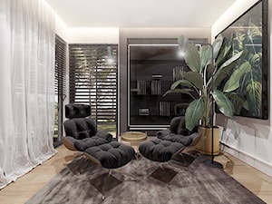 Projekt domu 150 m2 // Warszawa - Biuro, styl nowoczesny - zdjęcie od MARCISZ ARCHITEKCI