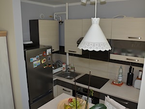 Metamorfoza mieszkania w bloku - Kuchnia - zdjęcie od ARTOmeb Salon Meblowy Studio Kuchenne