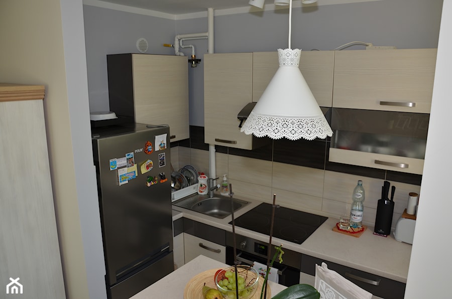 Metamorfoza mieszkania w bloku - Kuchnia - zdjęcie od ARTOmeb Salon Meblowy Studio Kuchenne