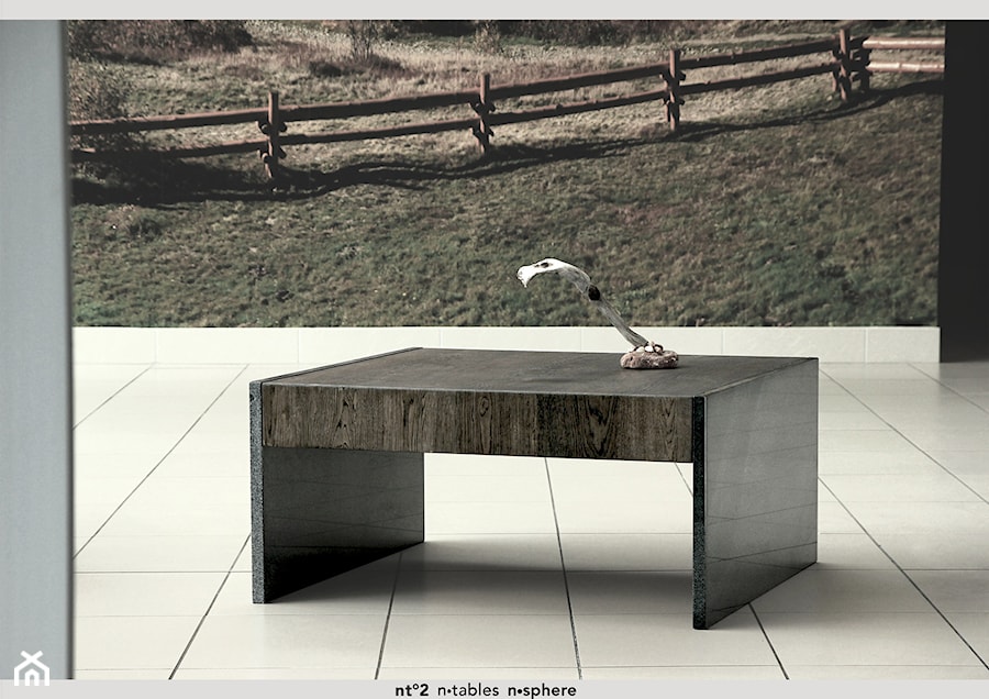 minimalistyczny stół do salonu nt°2 - zdjęcie od n-sphere Architektura & Kamień Naturalny