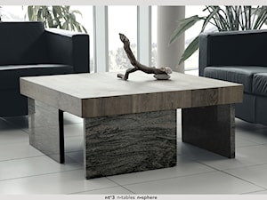 minimalistyczny stół do salonu nt°3 - zdjęcie od n-sphere Architektura & Kamień Naturalny