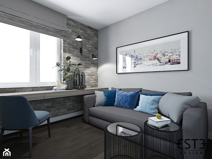Pokój gościnny - Sypialnia, styl nowoczesny - zdjęcie od Este Design