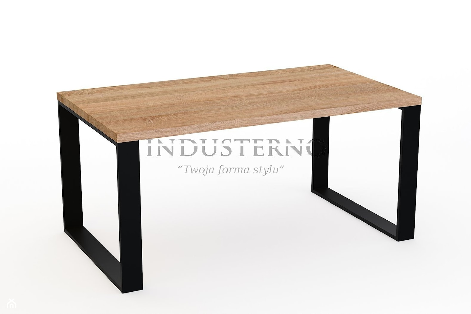Mocny i solidny stół designerski od Industerno - zdjęcie od INDUSTERNO meble industrialne na wymiar i pod kolor - Homebook